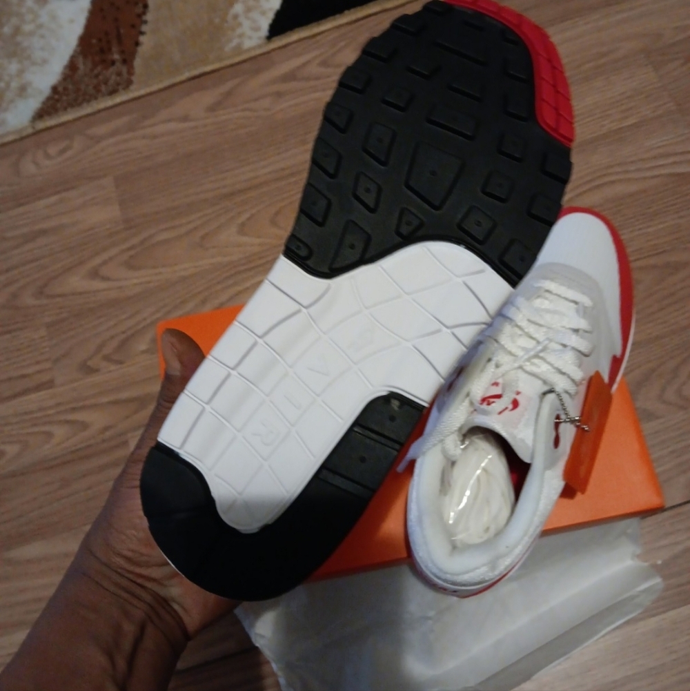 RED NIKE AIR MAX 1 - Picture 5 of 7